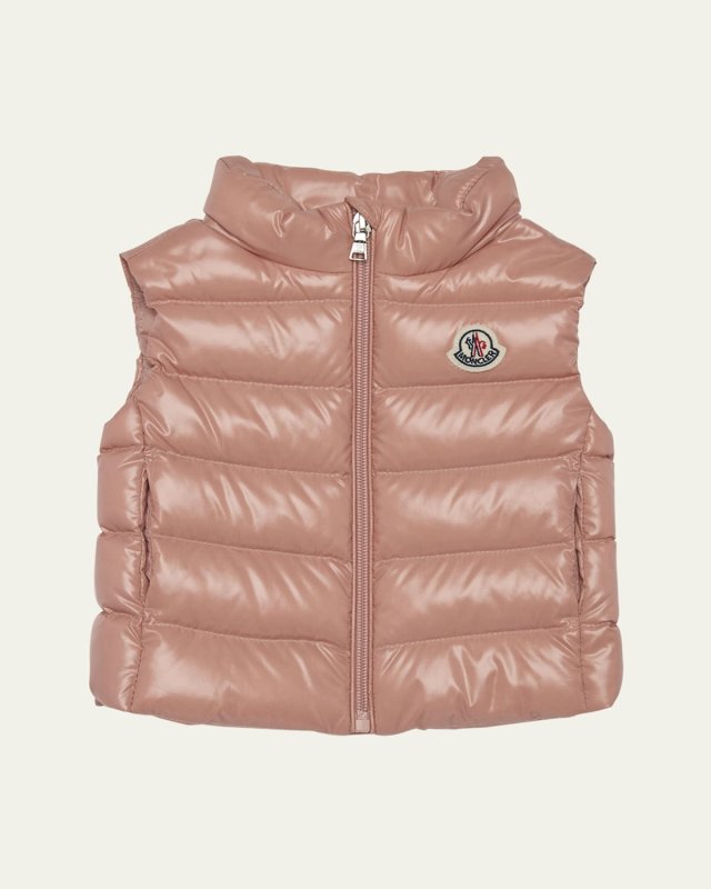 Girl's Ghany Down Vest, Size 1M-3